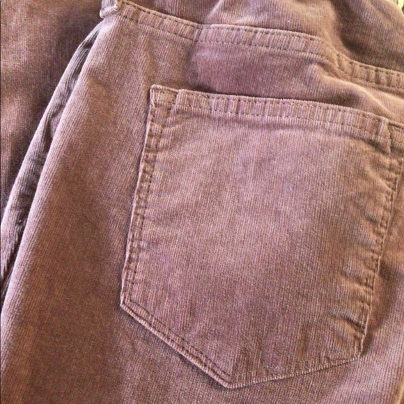 Sonoma Mauve Pink High Rise Skinny Corduroy Pants NWT - Picture 4 of 10